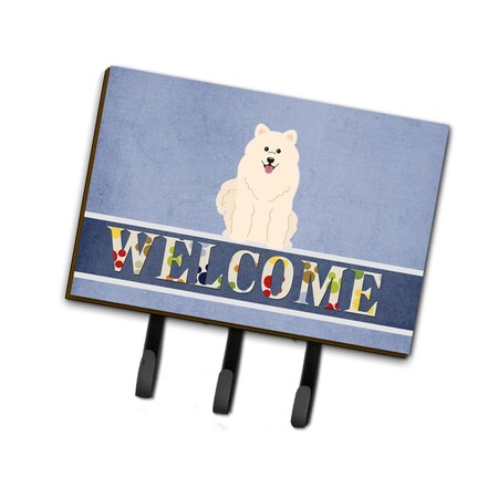 Carolines Treasures Samoyed Welcome Leash or Key Holder BB5611TH68